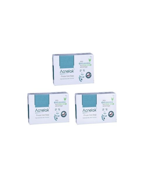 acnelak pimple care soap 75gm face soap