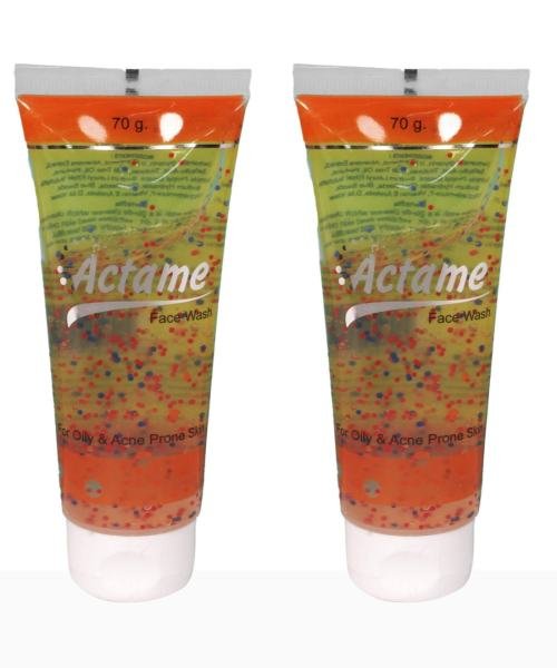 actame face wash 70gm skin care