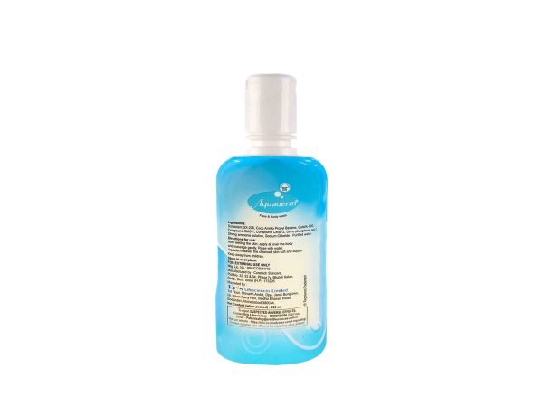 aquaderm face   body wash face wash