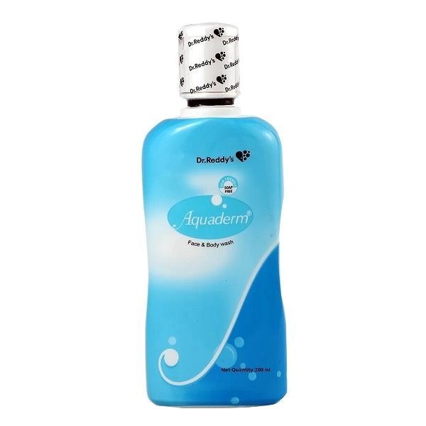 aquaderm face   body wash face wash