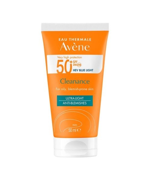 avene very high protection sunscreen SPF 50+ cleanance for oily   blemish prone skin sunscreen