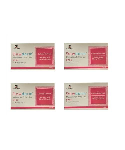 dewderm moisturising bathing bar 100g body soap