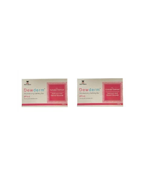 dewderm moisturising bathing bar 100g body soap