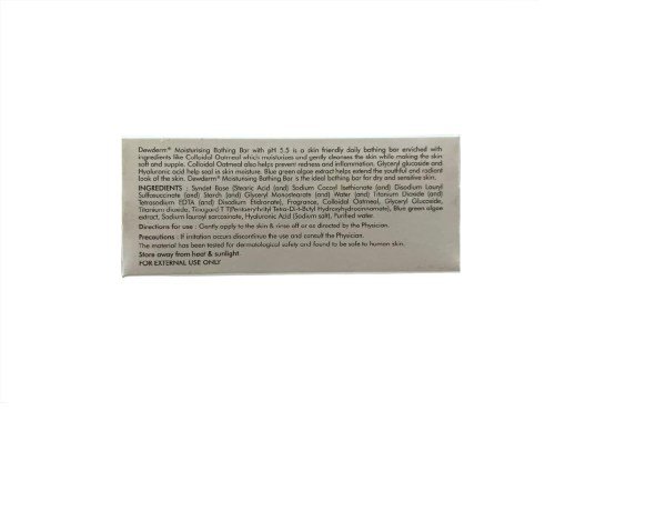 dewderm moisturising bathing bar 100g body soap
