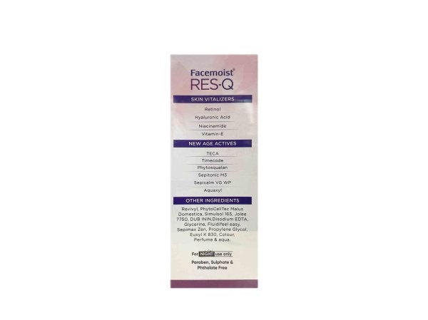 facemoist RES - Q night repair serum anti aging