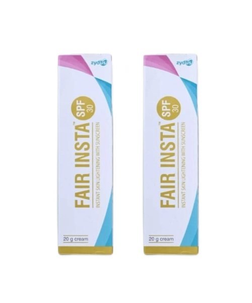 fair insta instant skin lightening with sunscreen SPF30 (20g) face cream