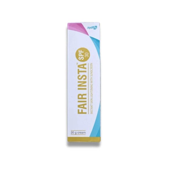 fair insta instant skin lightening with sunscreen SPF30 (20g) face cream