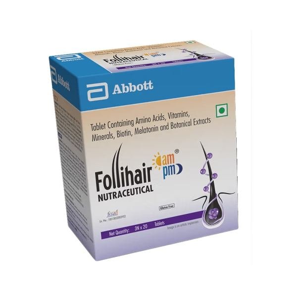 follihair am pm tablet hair treatment