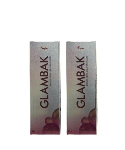 glambak skin lightening & rejuvenating gel 20gm skin care