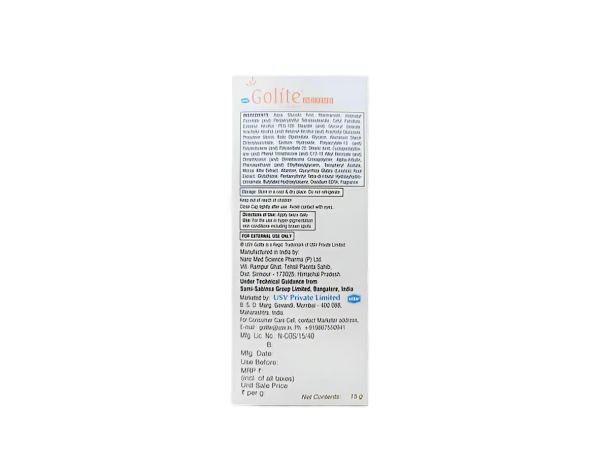 golite active cream face cream