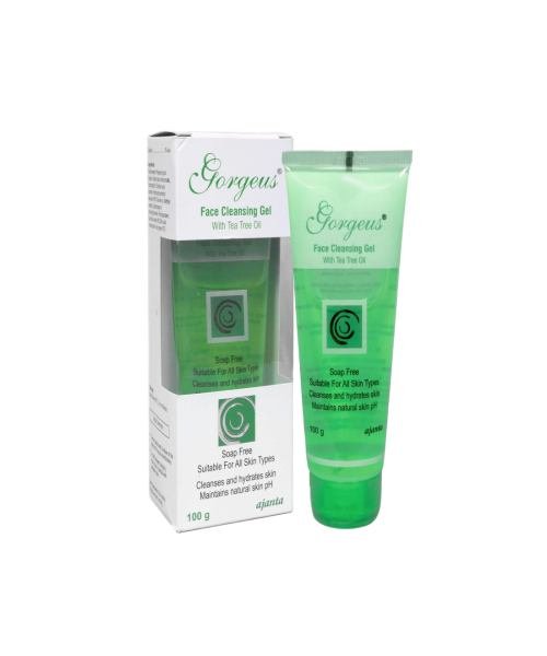 Gorgeous Face Cleansing Gel With Tea Tree Oil 100gm cleanser