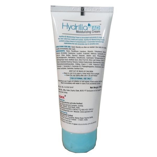 hydrilla ad moisturizing cream moisturizer