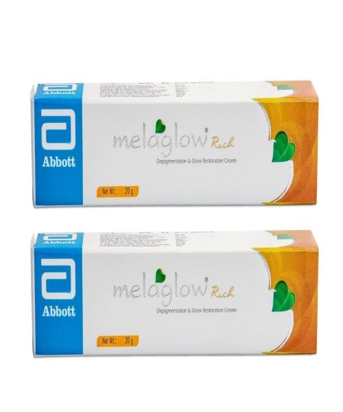 melaglow rich depigmentation & glow restoration cream  20gm skin care