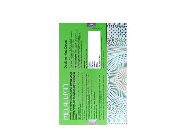 melalumin depigmenting cream face cream
