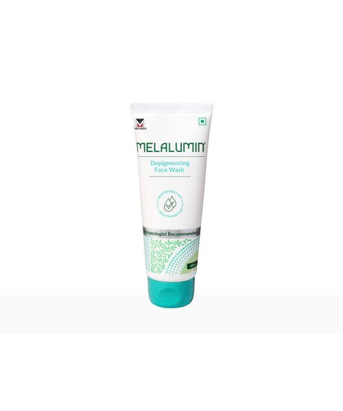melalumin depigmenting face wash cleanser