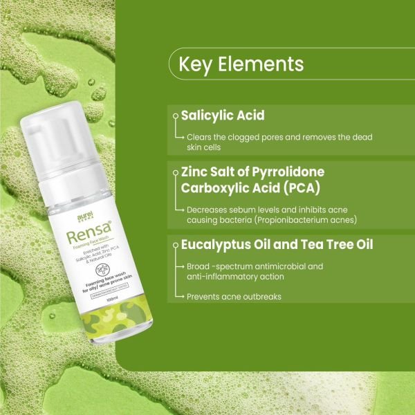 rensa foaming face wash face wash