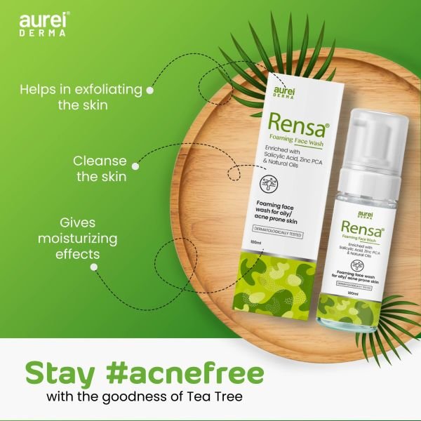 rensa foaming face wash face wash