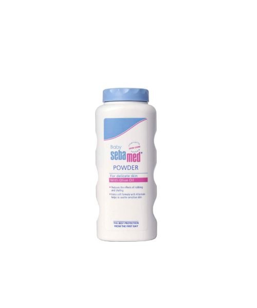 sebamed baby power with oilve oil baby care