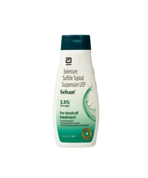 Selsun Suspension Anti Dandruff Shampoo 200ml hair care