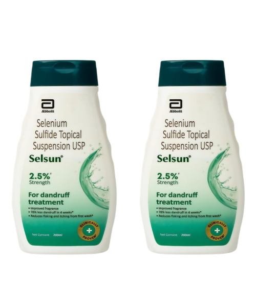 Selsun Suspension Anti Dandruff Shampoo 200ml hair care