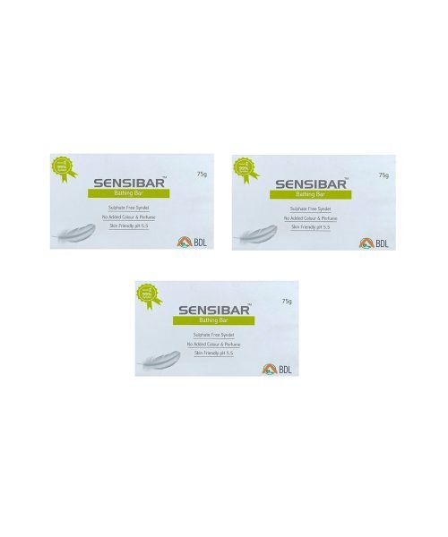 sensibar bathing bar 75gm face soap