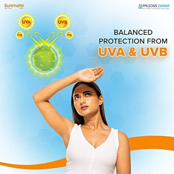 sunmate SPF 30 sunscreen gel cream sunscreen