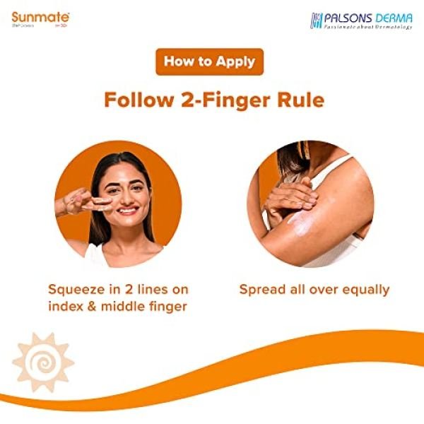 sunmate SPF 30 sunscreen gel cream sunscreen