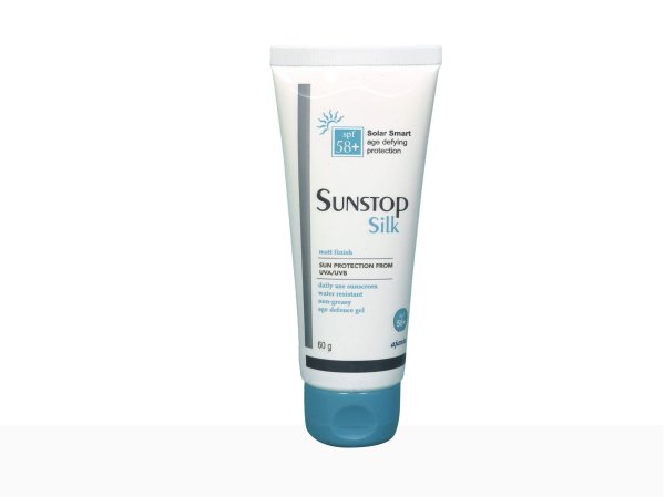 sunstop silk matt finsh sunscreen SPF 58 sunscreen