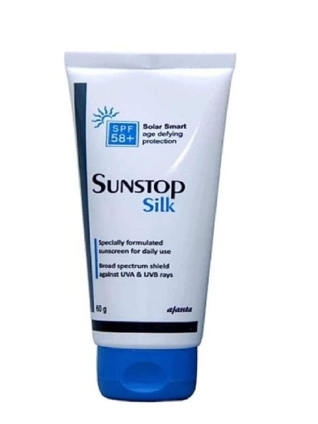 sunstop silk matt finsh sunscreen SPF 58 sunscreen