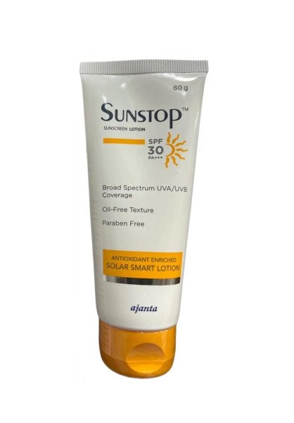 sunstop sunscreen lotion SPF 30 PA   60gm sunscreen