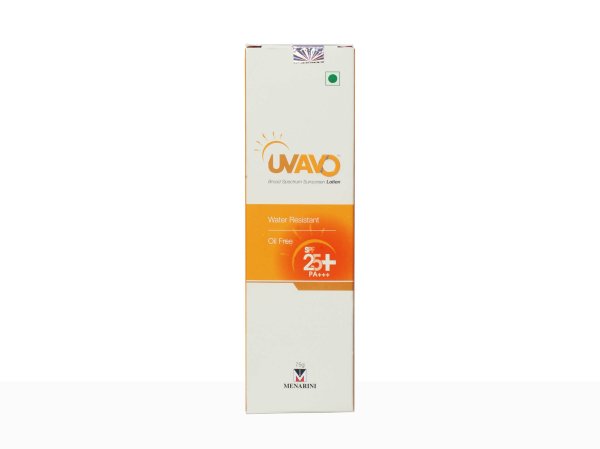 uvavo broad spectrum sunscreen lotion SPF 25 PA   75gm sunscreen