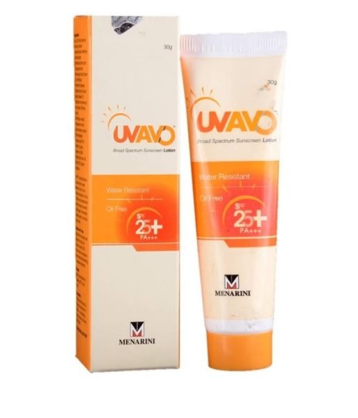 uvavo broad spectrum sunscreen lotion SPF 25 PA   75gm sunscreen