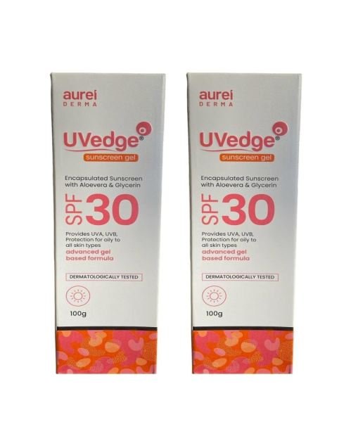 uvedge sunscreen gel SPF 30 sunscreen