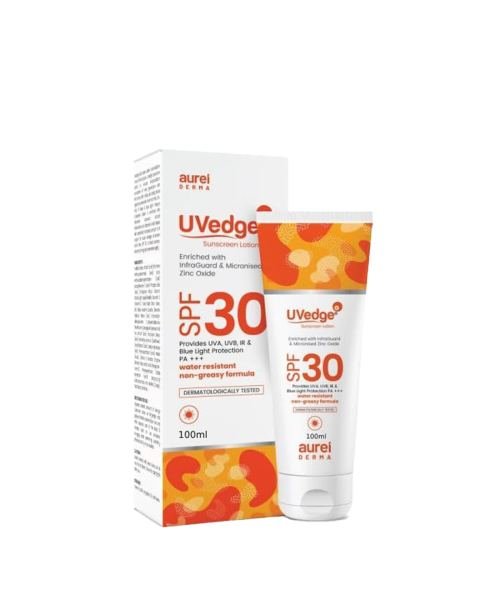 uvedge sunscreen lotion SPF 30 skin care