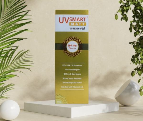 uvsmart matt sunscreen gel SPF 40 PA     sunscreen