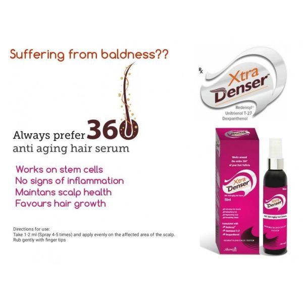 xtra denser hair serum  hair serum